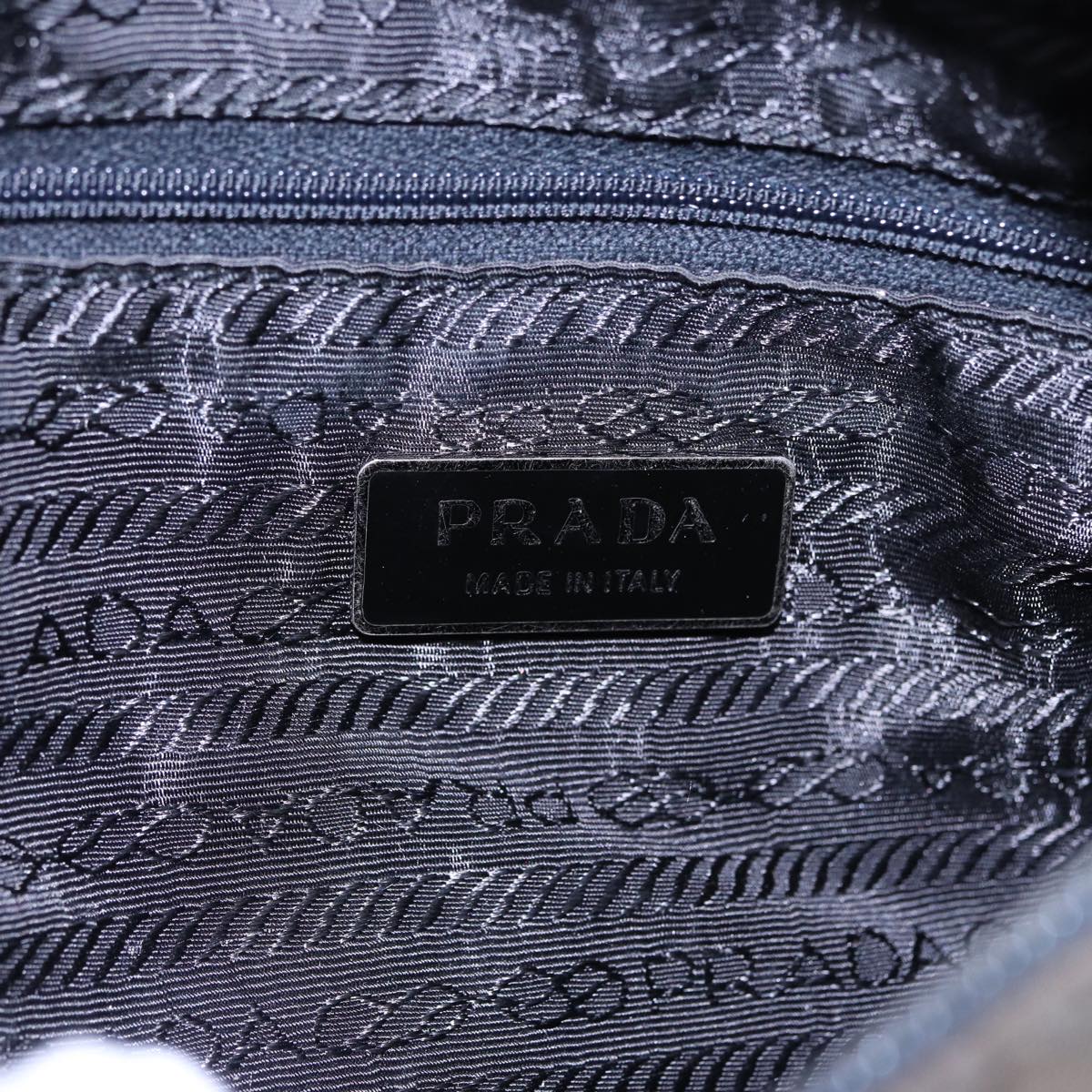 PRADA Shoulder Bag Nylon Khaki Auth 78817