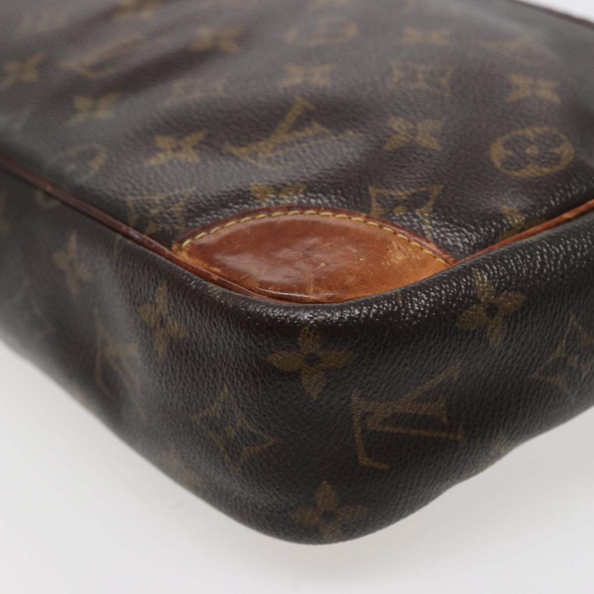 LOUIS VUITTON Monogram Compiegne 28 Clutch Bag M51845 LV Auth 78837