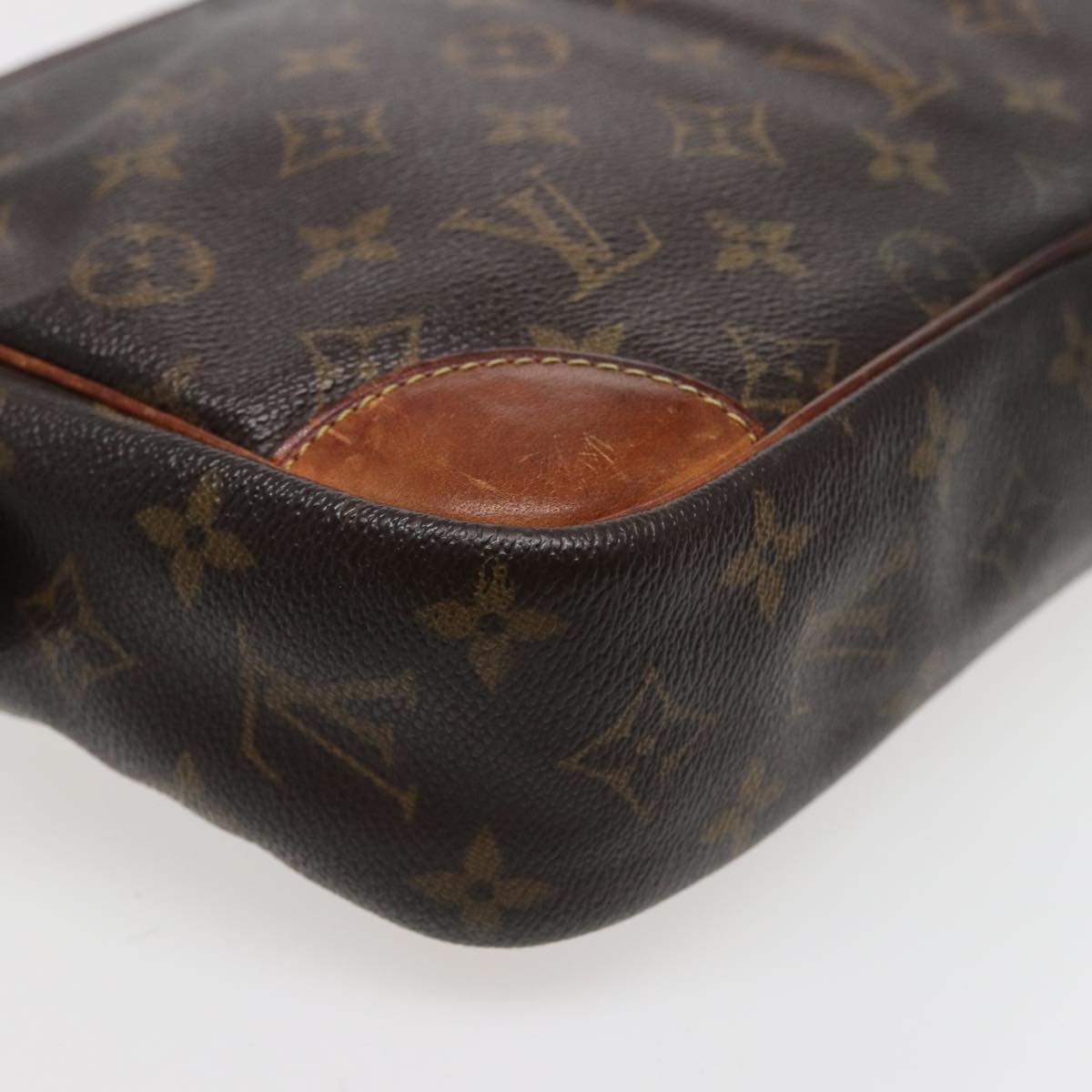 LOUIS VUITTON Monogram Compiegne 28 Clutch Bag M51845 LV Auth 78837