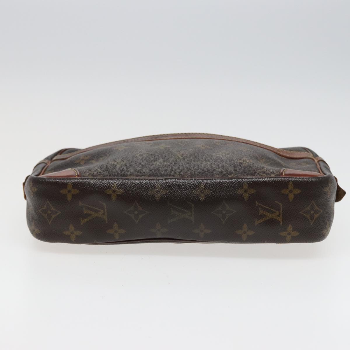 LOUIS VUITTON Monogram Compiegne 28 Clutch Bag M51845 LV Auth 78837