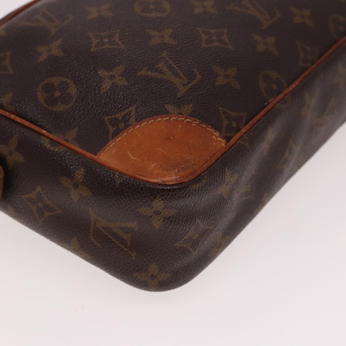 LOUIS VUITTON Monogram Compiegne 28 Clutch Bag M51845 LV Auth 78839