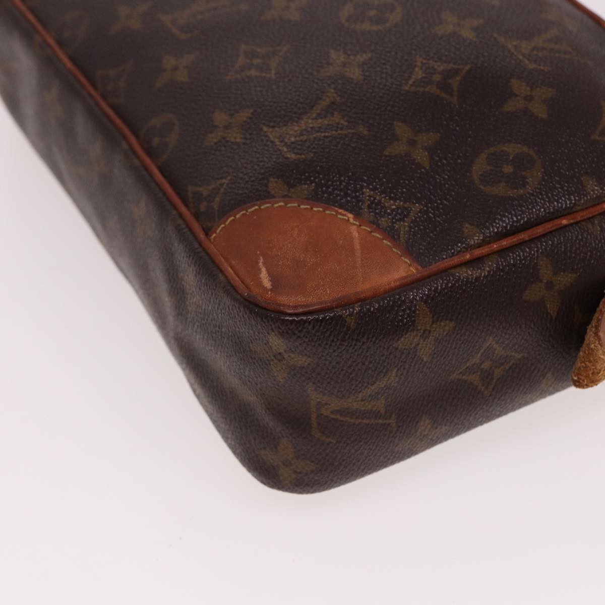 LOUIS VUITTON Monogram Compiegne 28 Clutch Bag M51845 LV Auth 78839