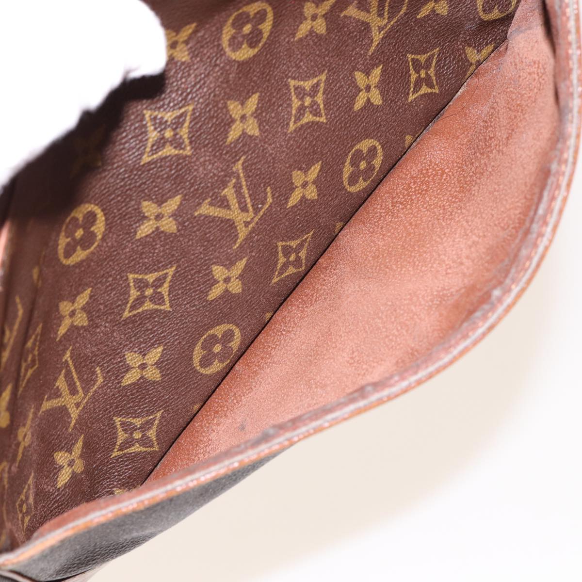 LOUIS VUITTON Monogram Compiegne 28 Clutch Bag M51845 LV Auth 78839