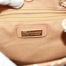 Burberrys Nova Check Shoulder Bag PVC Leather Blue Auth 78851-20