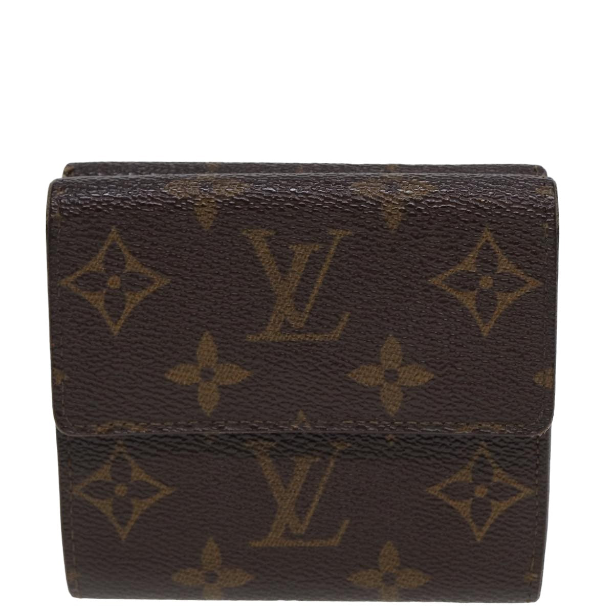 LOUIS VUITTON Monogram Portefeuille Elise Trifold Wallet M61654 LV Auth 78866 - 0