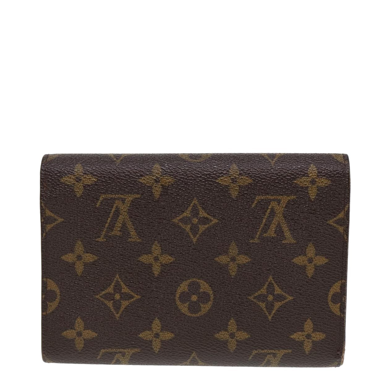 LOUIS VUITTON Monogram Portefeuille Tresol Wallet M61736 LV Auth 78869 - 0