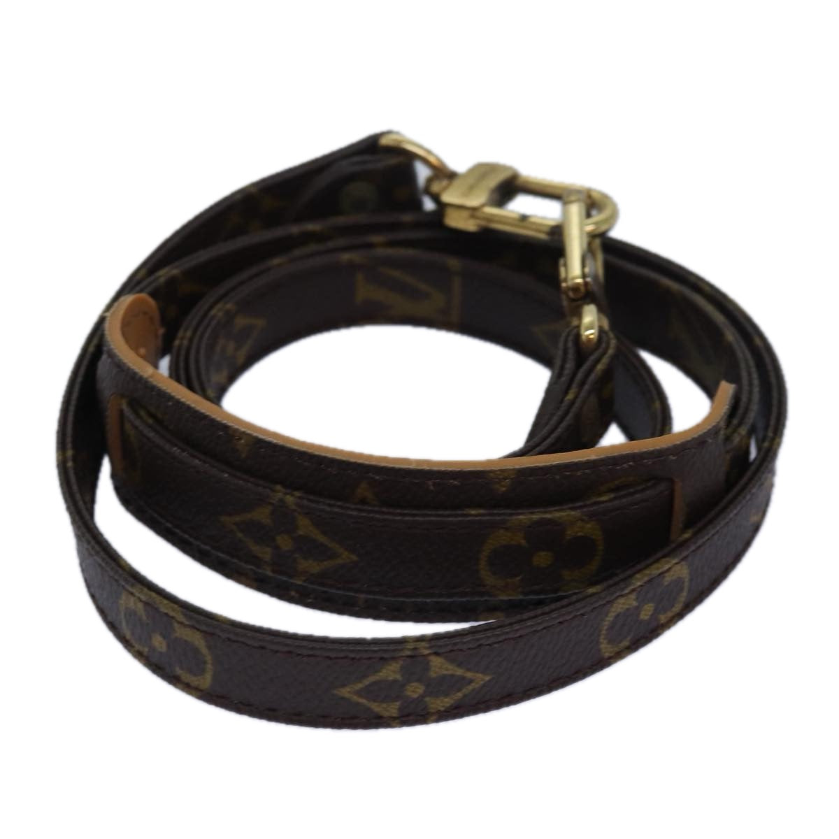 LOUIS VUITTON Monogram Shoulder Strap 43.7"" LV Auth 78875