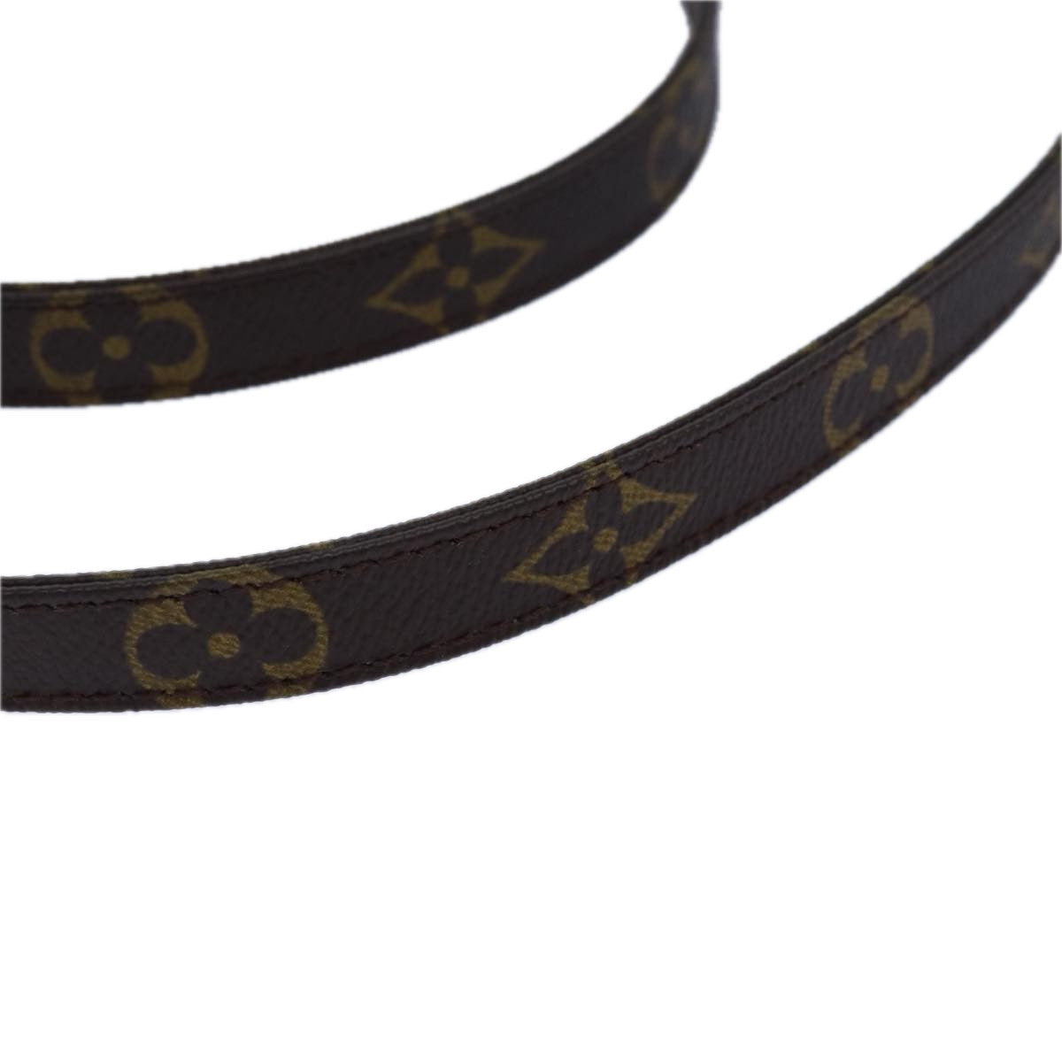 LOUIS VUITTON Monogram Shoulder Strap 43.7"" LV Auth 78875