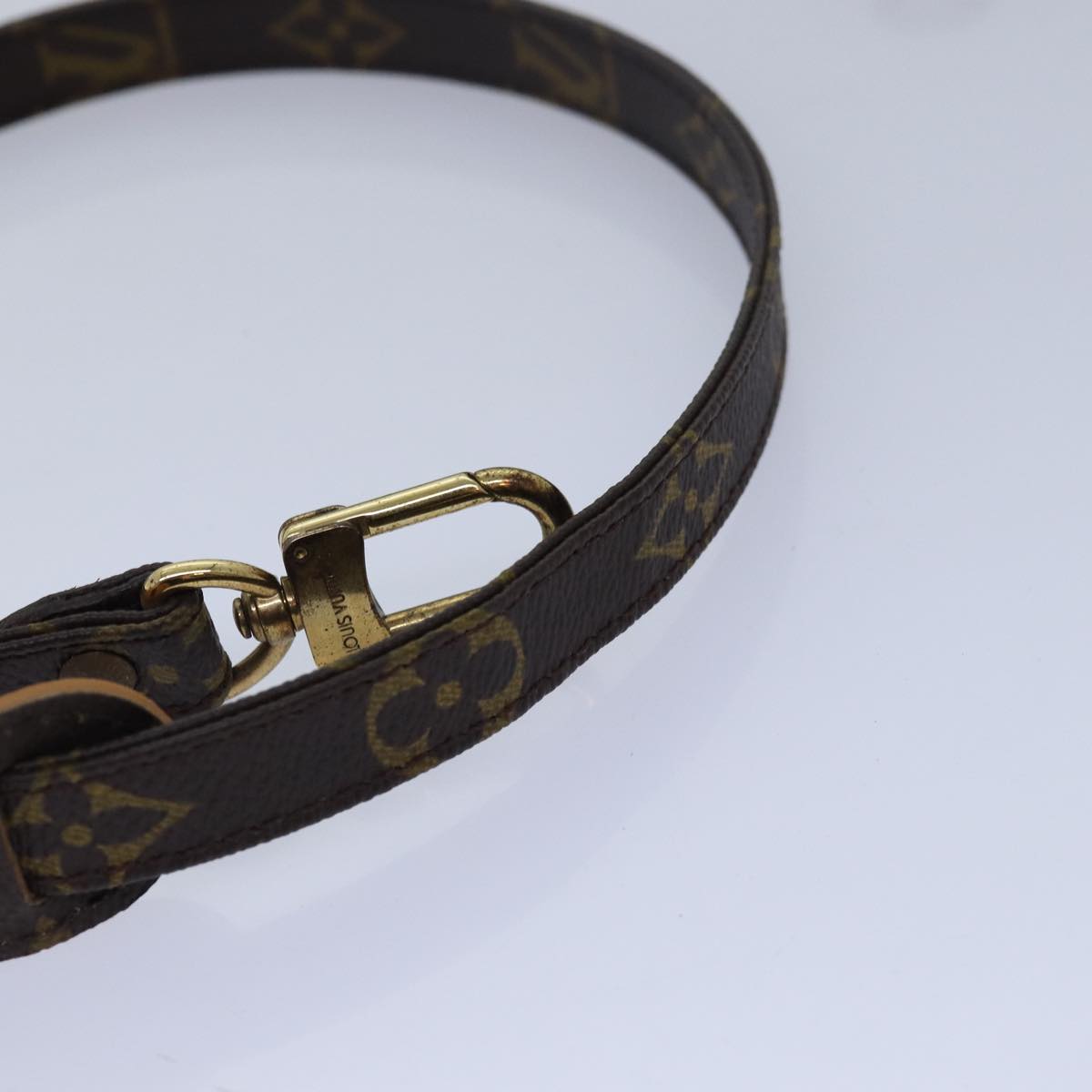 LOUIS VUITTON Monogram Shoulder Strap 43.7"" LV Auth 78875