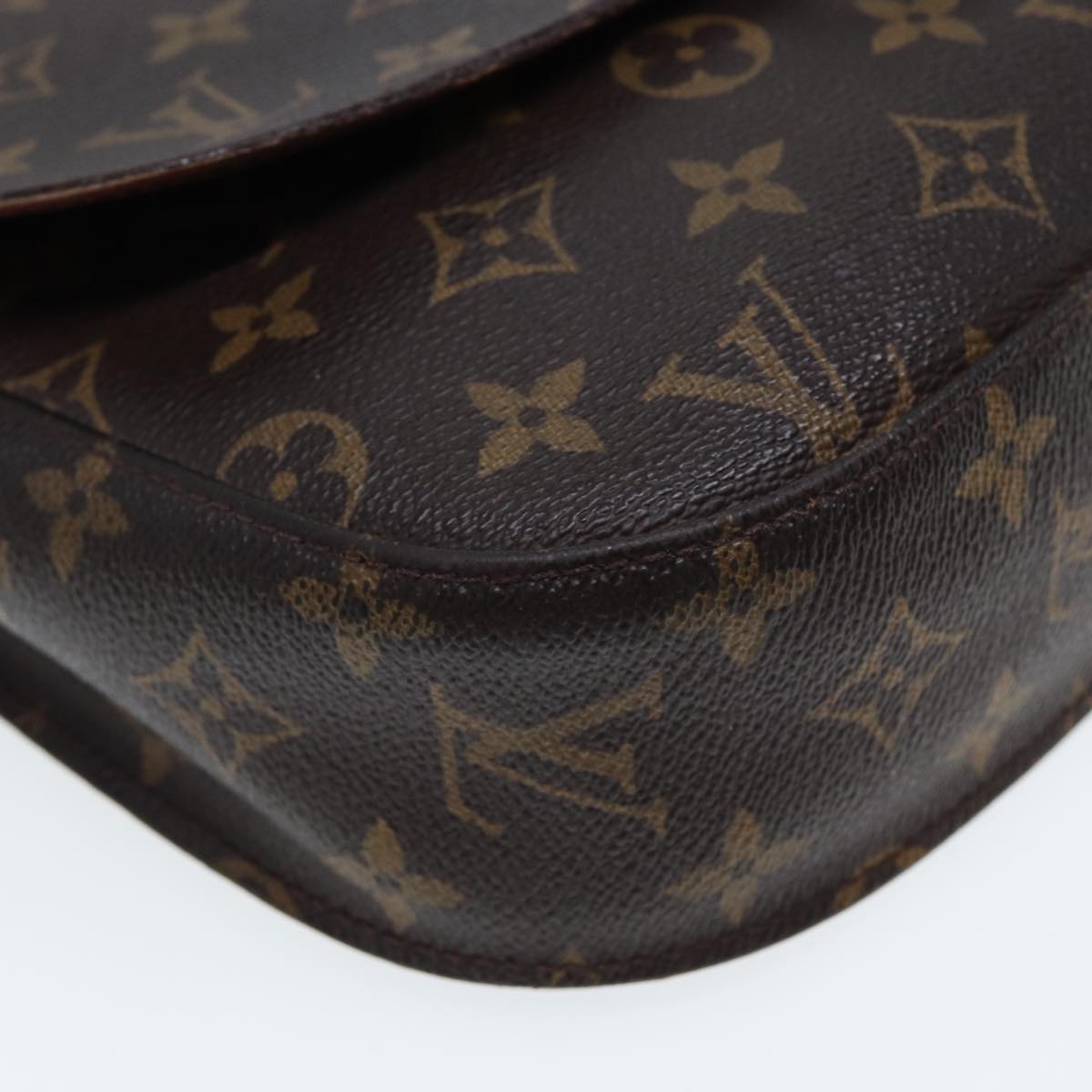 LOUIS VUITTON Monogram Saint Cloud GM Shoulder Bag M51242 LV Auth 78880