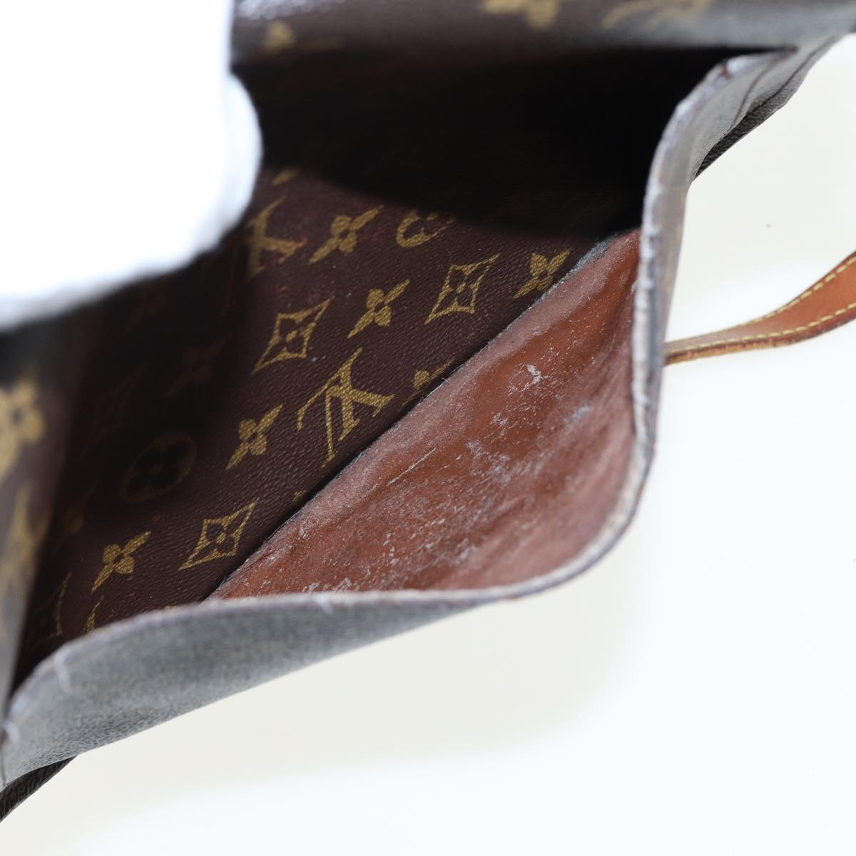 LOUIS VUITTON Monogram Saint Cloud GM Shoulder Bag M51242 LV Auth 78880