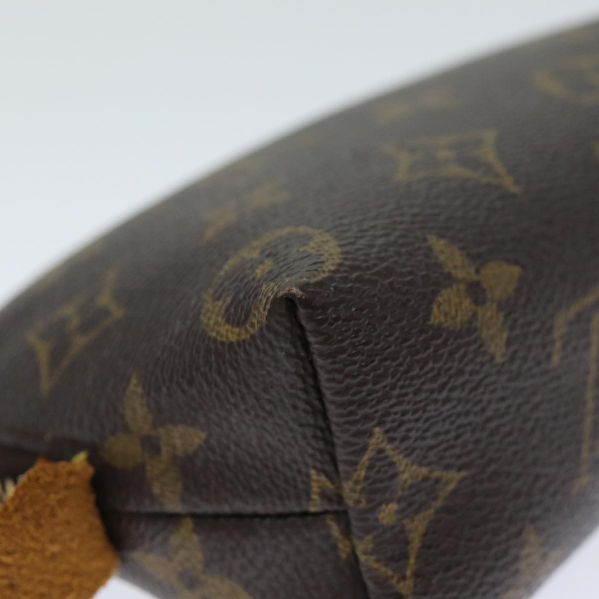 LOUIS VUITTON Monogram Pochette Cosmetic PM Cosmetic Pouch M47515 LV Auth 78883