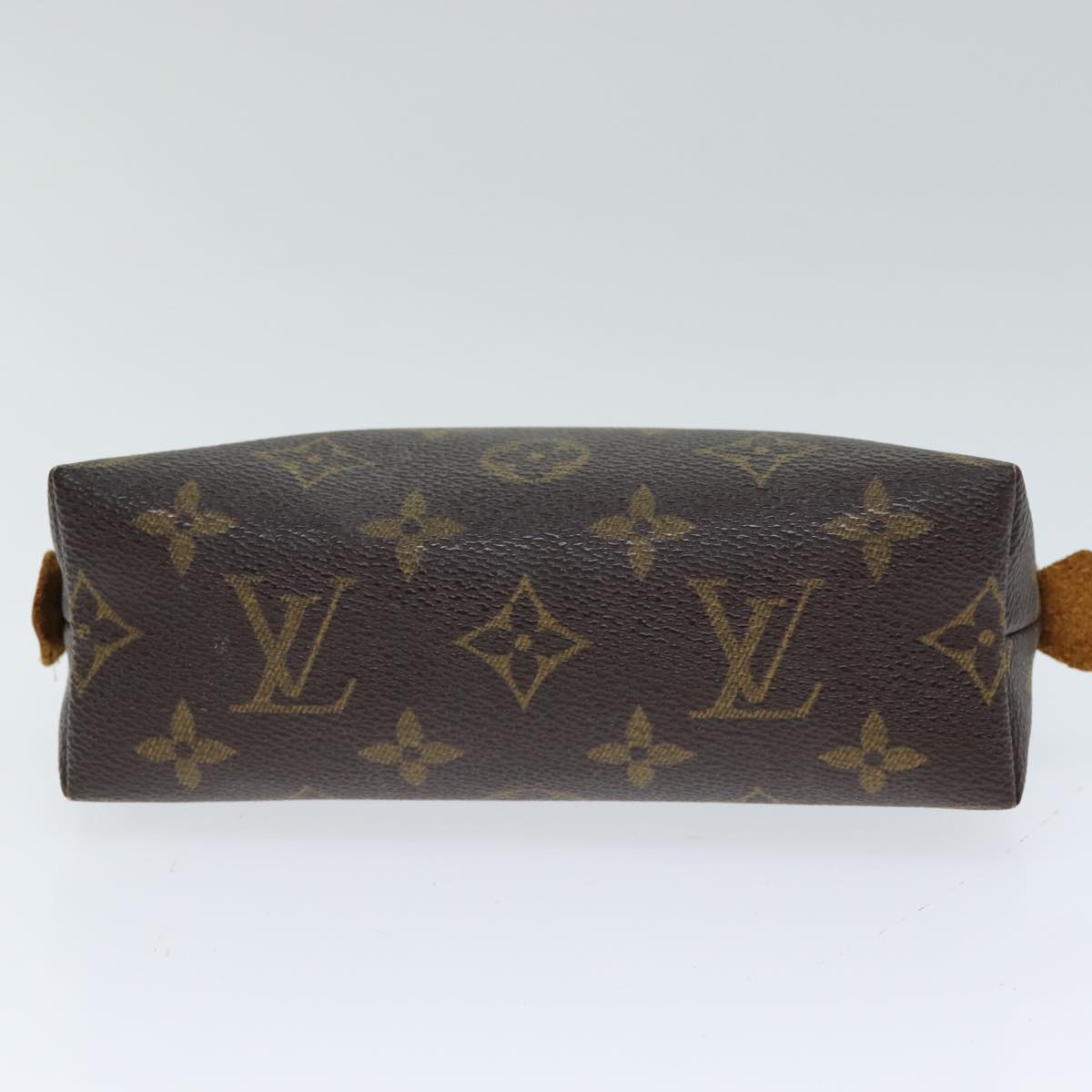 LOUIS VUITTON Monogram Pochette Cosmetic PM Cosmetic Pouch M47515 LV Auth 78883