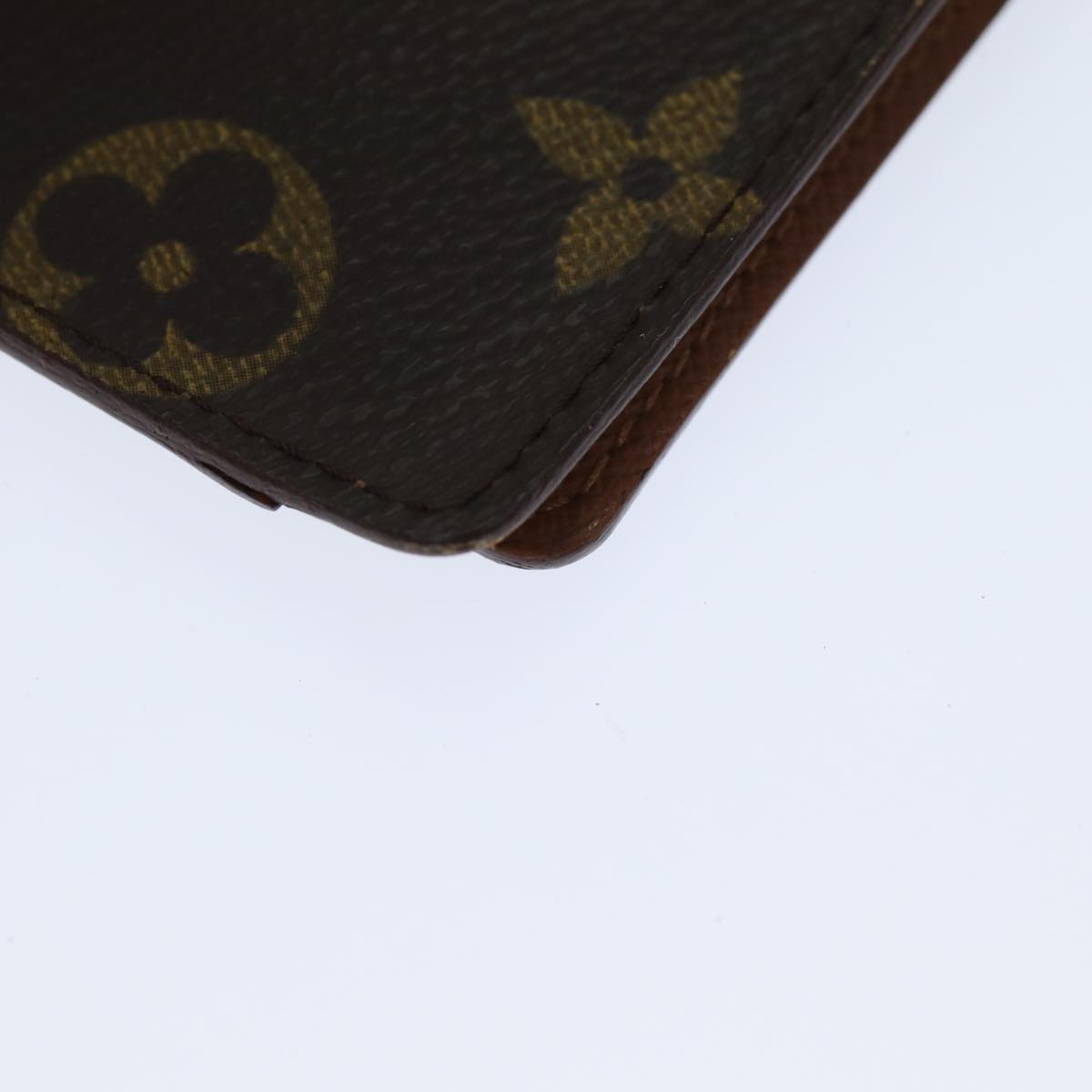 LOUIS VUITTON Monogram Couverture Passport Case M64502 LV Auth 78885