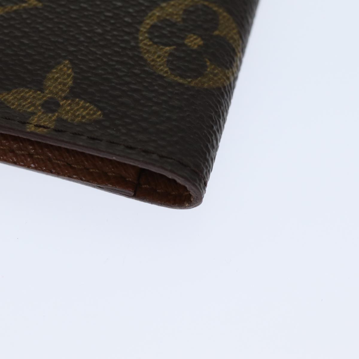 LOUIS VUITTON Monogram Couverture Passport Case M64502 LV Auth 78885