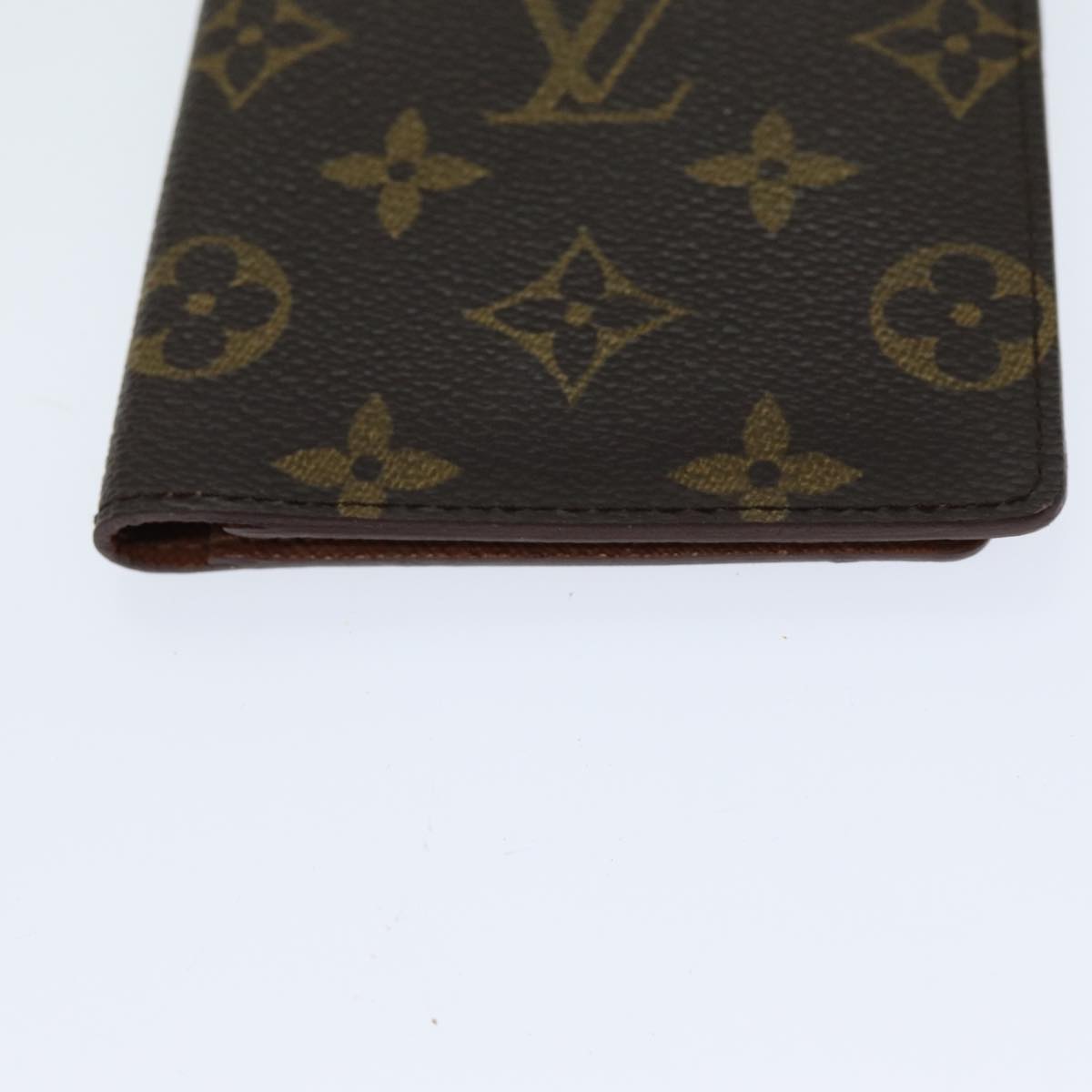 LOUIS VUITTON Monogram Couverture Passport Case M64502 LV Auth 78885