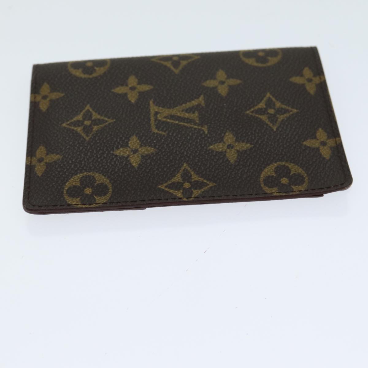 LOUIS VUITTON Monogram Couverture Passport Case M64502 LV Auth 78885