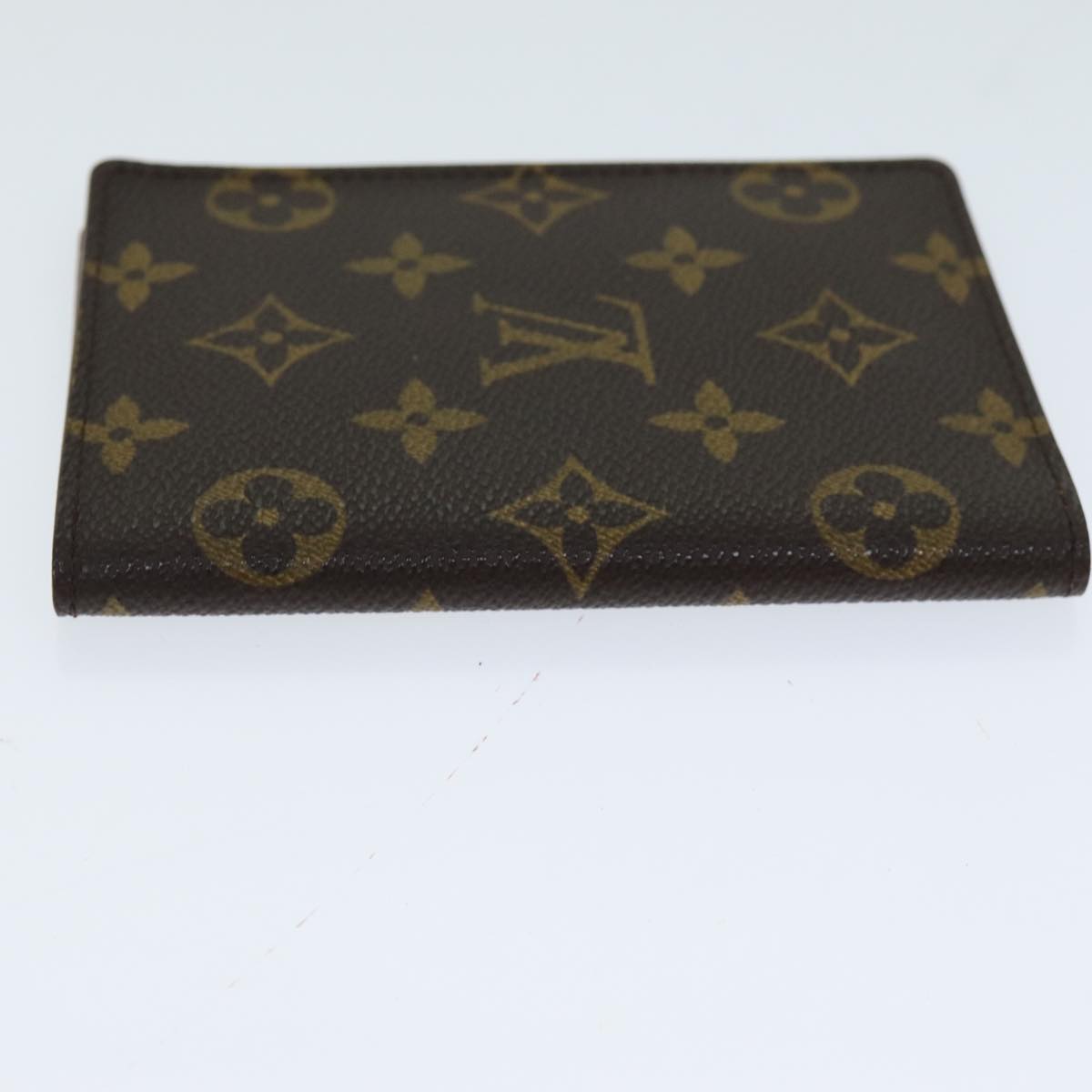 LOUIS VUITTON Monogram Couverture Passport Case M64502 LV Auth 78885