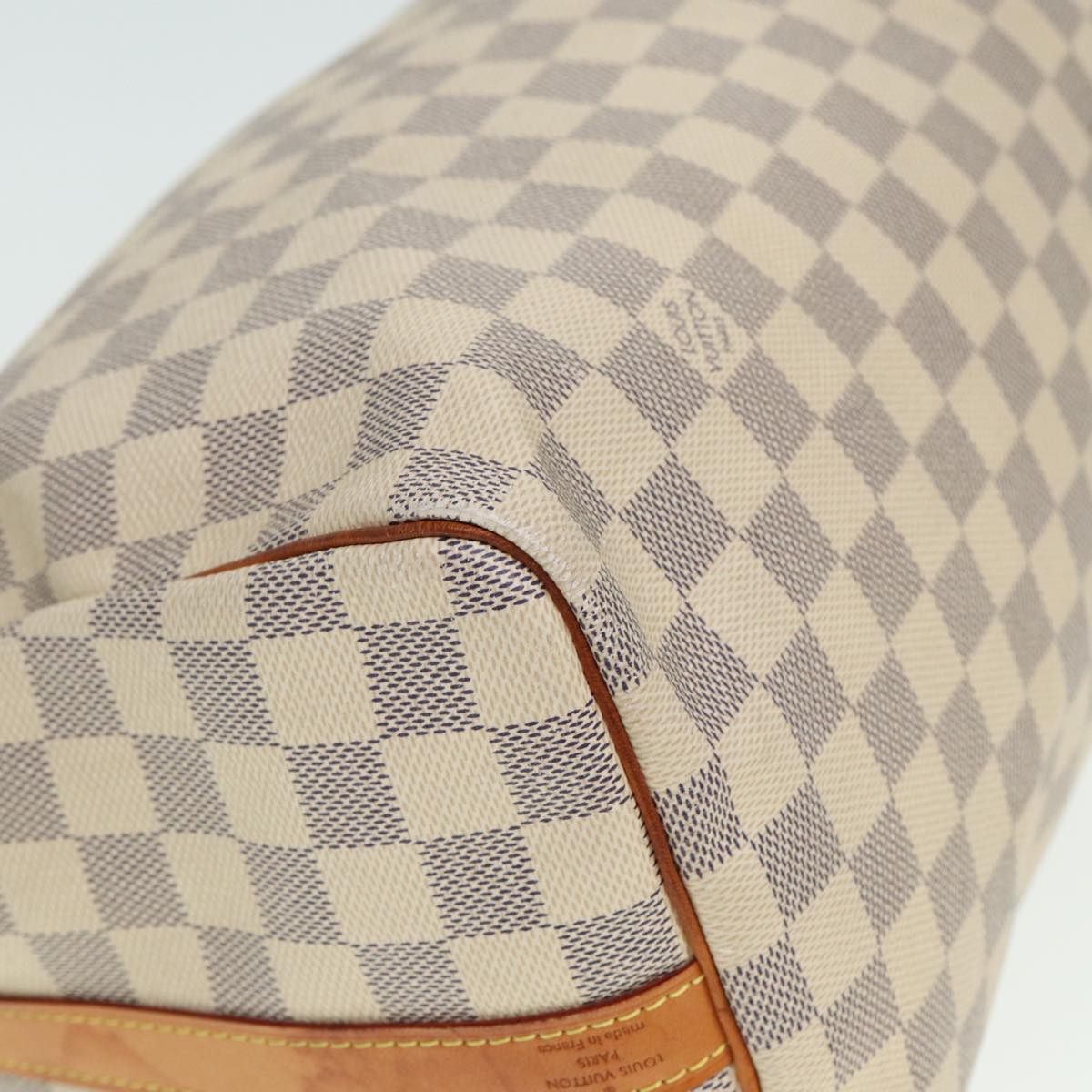 LOUIS VUITTON Damier Azur Speedy Bandouliere 30 Hand Bag 2way N41052 Auth 78898