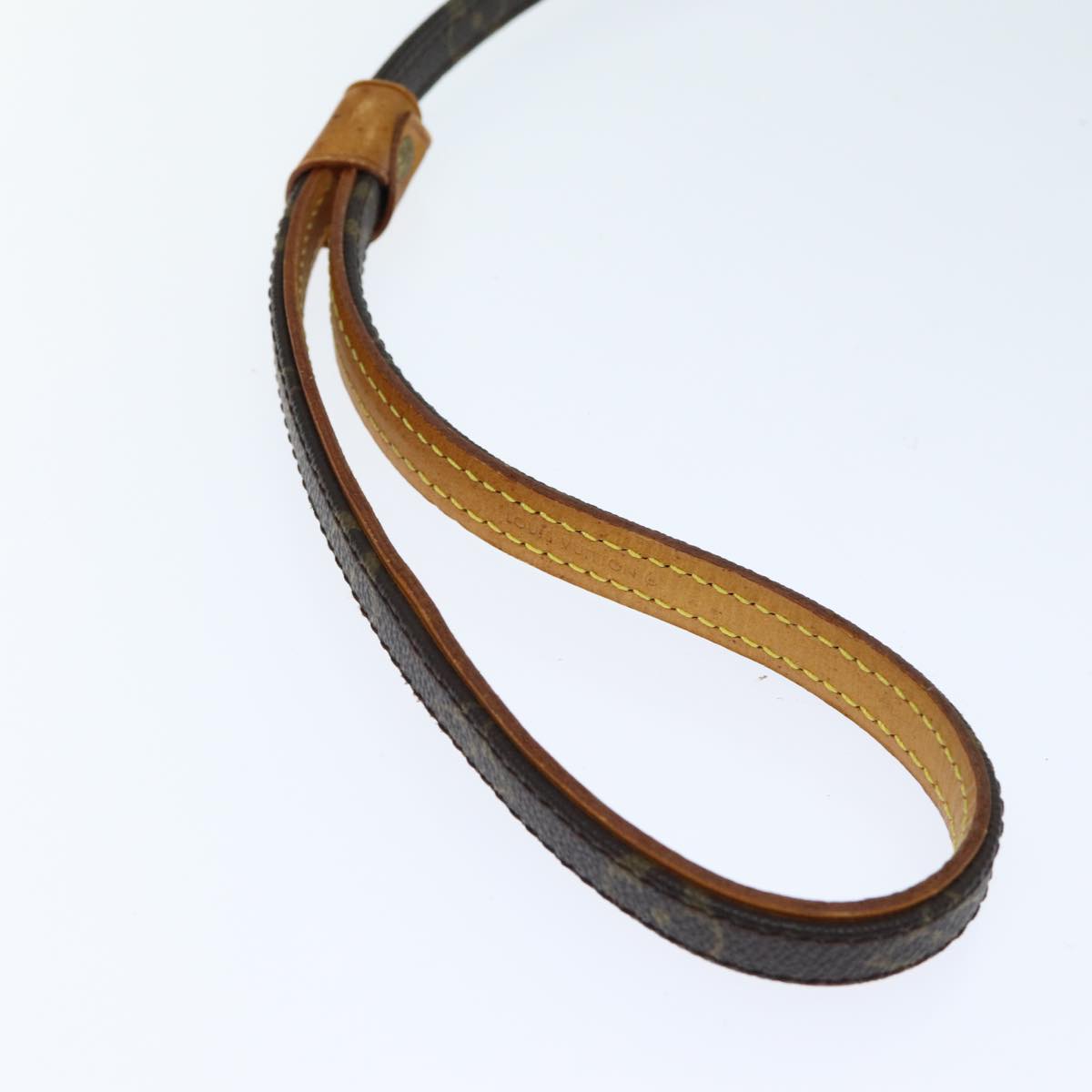 LOUIS VUITTON Monogram Less Baxter MM Dog Leash M58056 LV Auth 78922 - 0