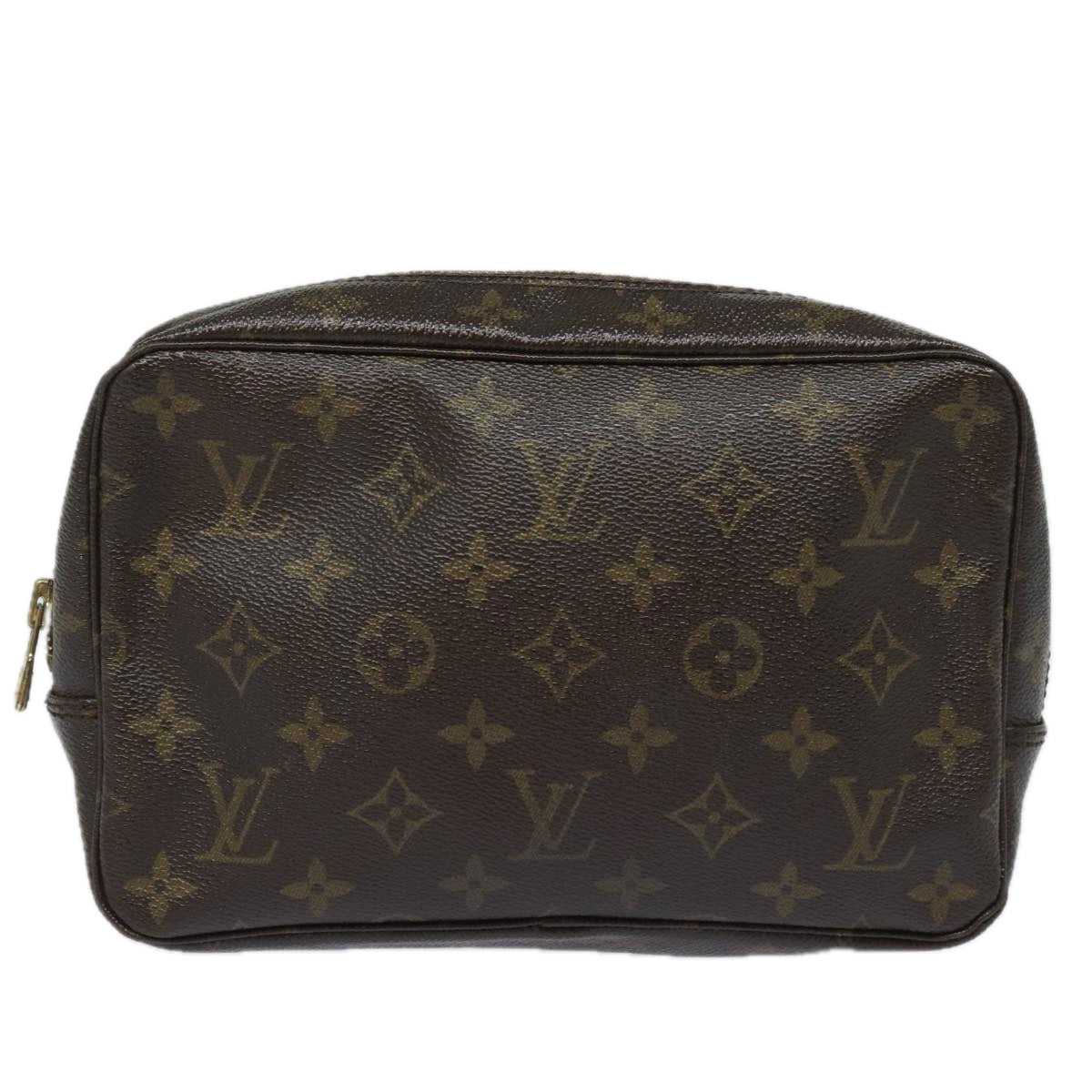 LOUIS VUITTON Monogram Trousse Toilette 23 Clutch Bag M47524 LV Auth 78927