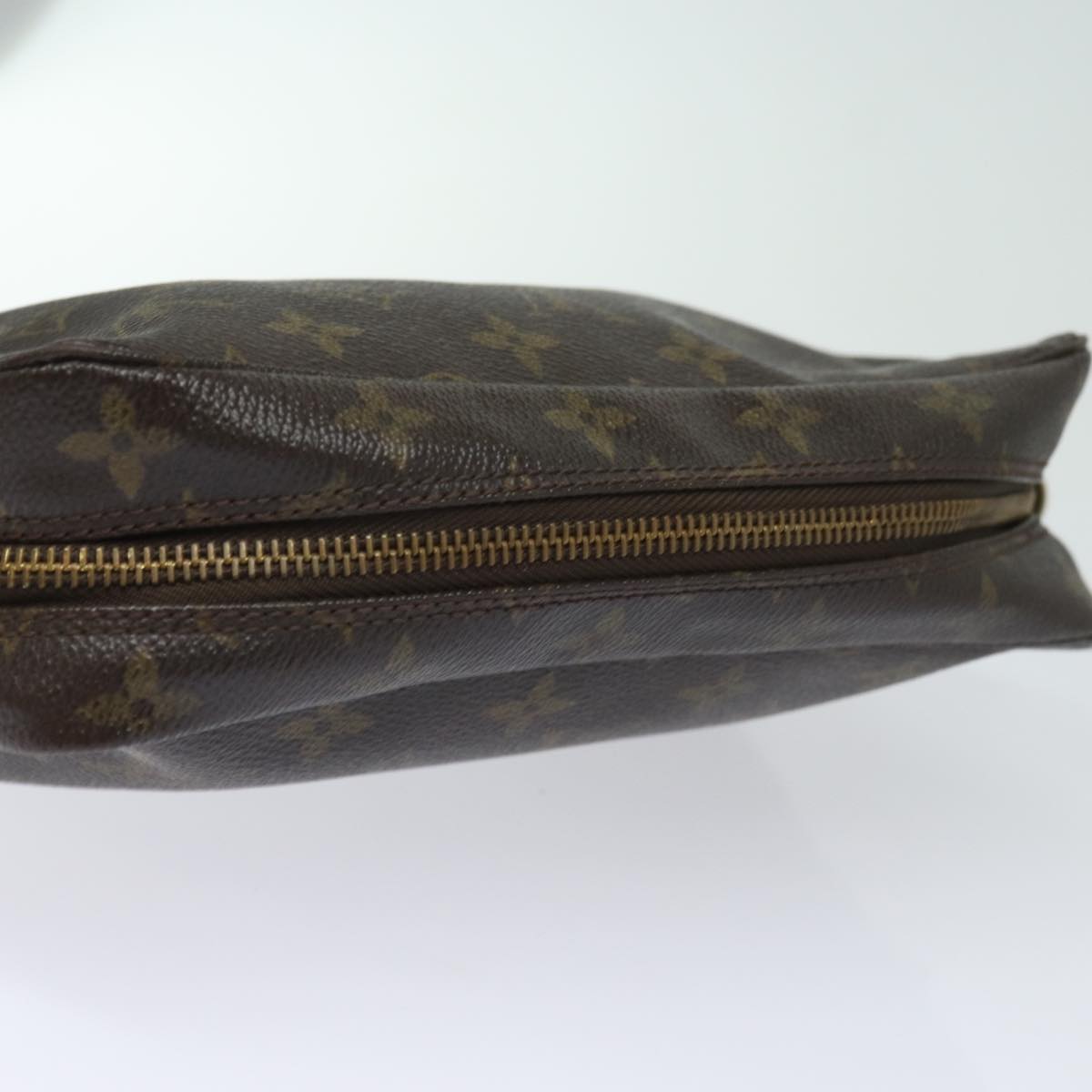 LOUIS VUITTON Monogram Trousse Toilette 23 Clutch Bag M47524 LV Auth 78927