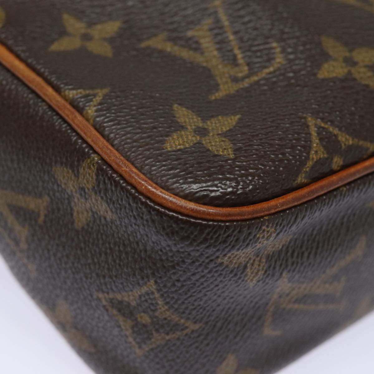 LOUIS VUITTON Monogram Compiegne 23 Clutch Bag M51847 LV Auth 78928