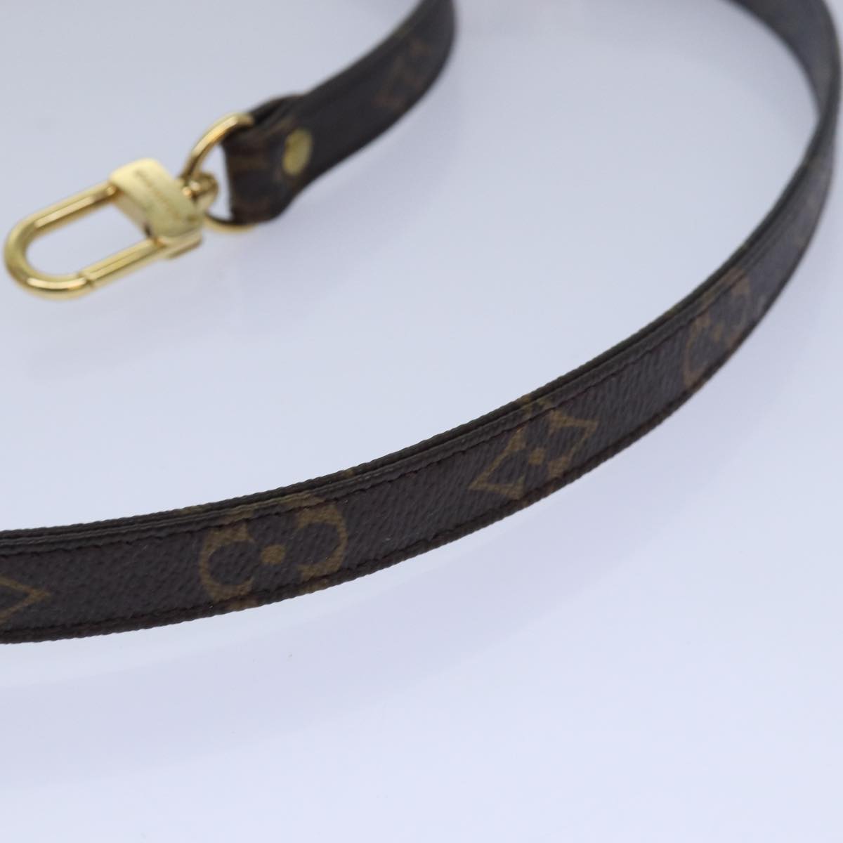 LOUIS VUITTON Monogram Shoulder Strap 35"" LV Auth 78940