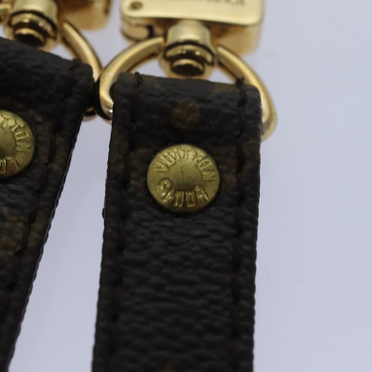 LOUIS VUITTON Monogram Shoulder Strap 35"" LV Auth 78940