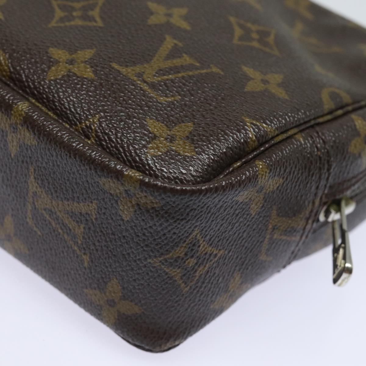 LOUIS VUITTON Monogram Trousse Toilette 23 Clutch Bag M47524 LV Auth 78941