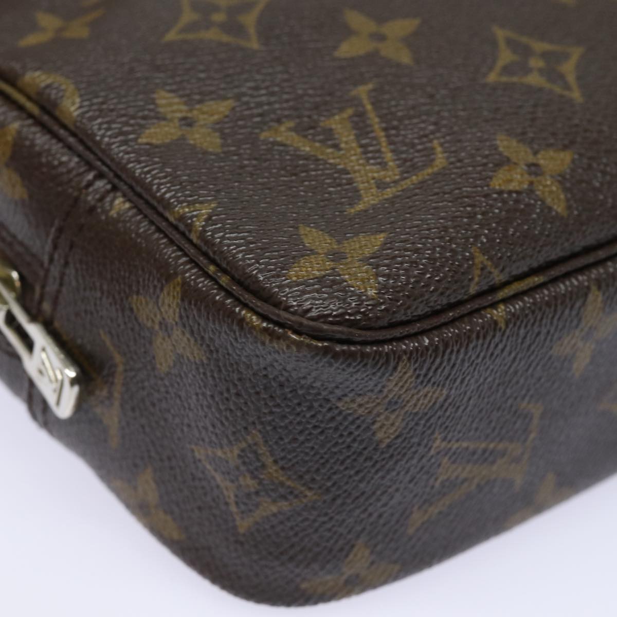 LOUIS VUITTON Monogram Trousse Toilette 23 Clutch Bag M47524 LV Auth 78941