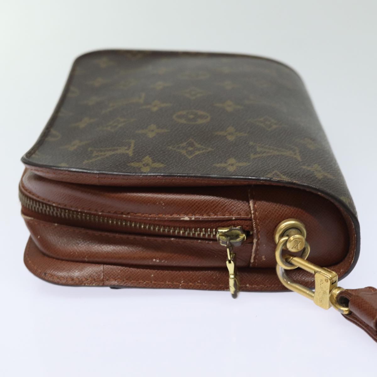 LOUIS VUITTON Monogram Orsay Clutch Bag M51790 LV Auth 78948