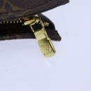 LOUIS VUITTON Monogram Poche Toilette 15 Pouch M47546 LV Auth 78953-8