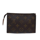 LOUIS VUITTON Monogram Poche Toilette 15 Pouch M47546 LV Auth 78953-2