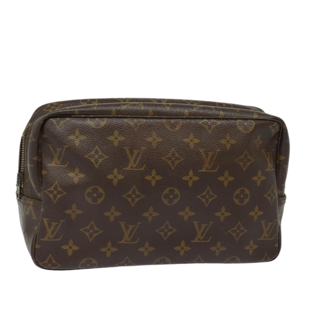 LOUIS VUITTON Monogram Trousse Toilette 28 Clutch Bag M47522 LV Auth 78971