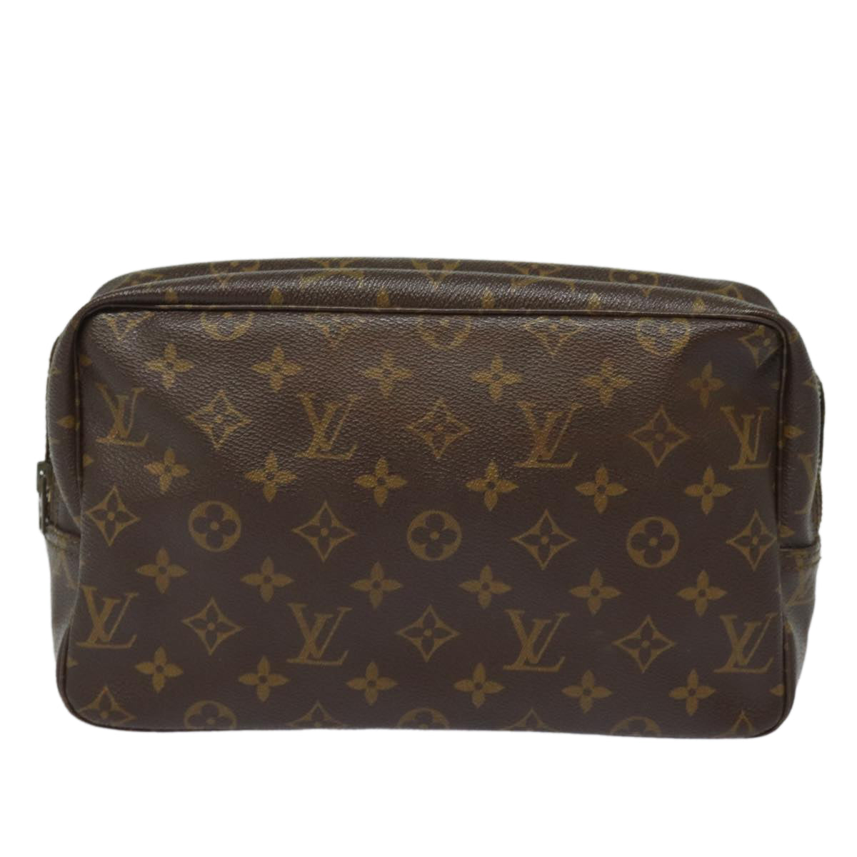 LOUIS VUITTON Monogram Trousse Toilette 28 Clutch Bag M47522 LV Auth 78971