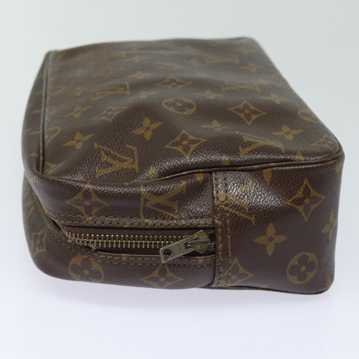 LOUIS VUITTON Monogram Trousse Toilette 28 Clutch Bag M47522 LV Auth 78971