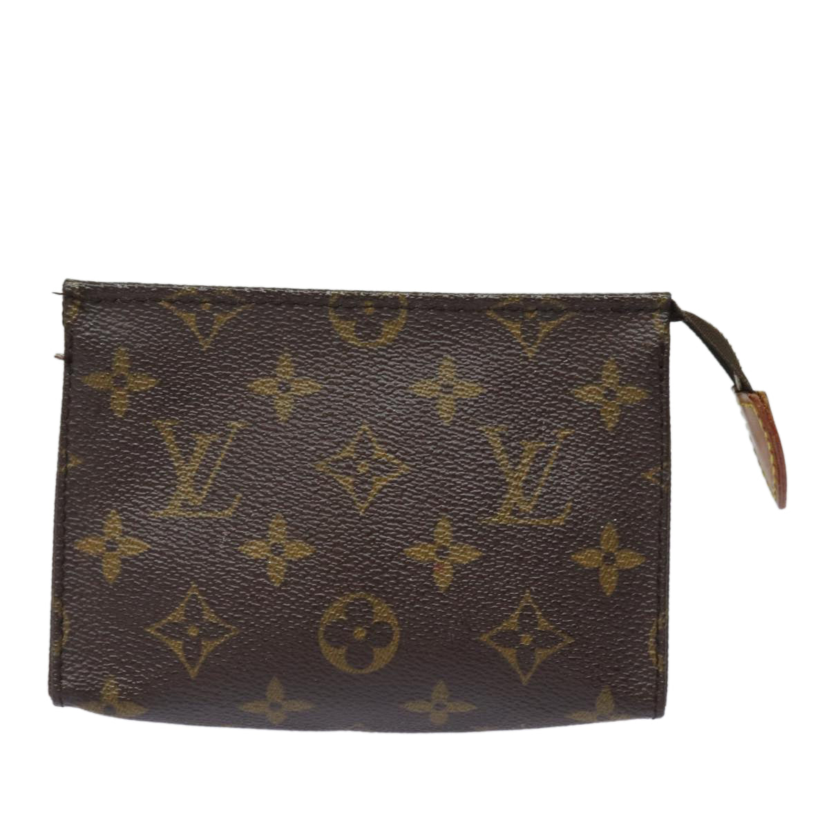 LOUIS VUITTON Monogram Poche Toilette 15 Pouch M47546 LV Auth 78976