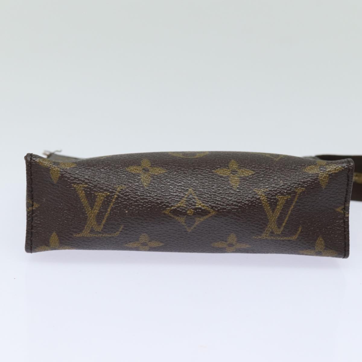 LOUIS VUITTON Monogram Poche Toilette 15 Pouch M47546 LV Auth 78976