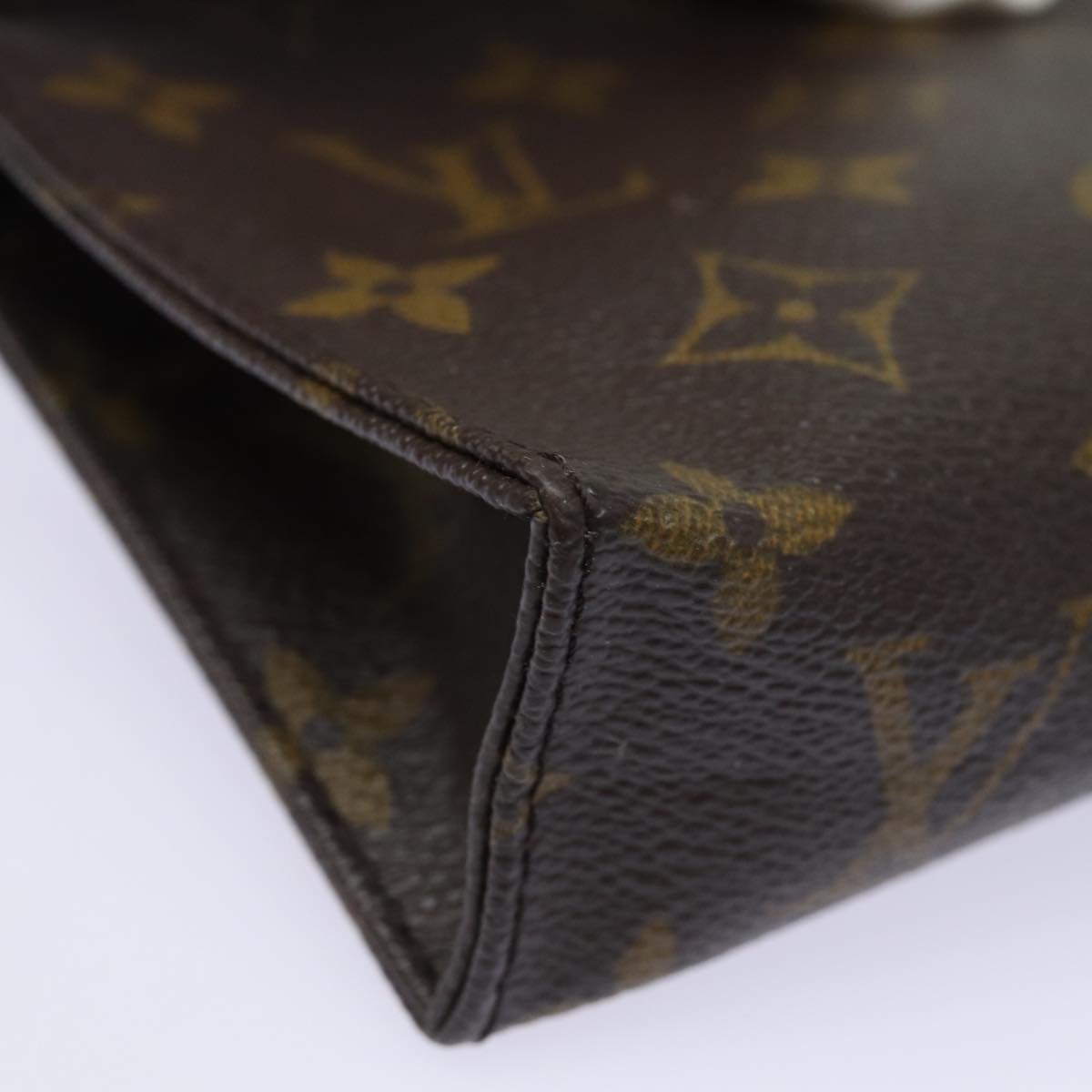 LOUIS VUITTON Monogram Poche Toilette 15 Pouch M47546 LV Auth 78976