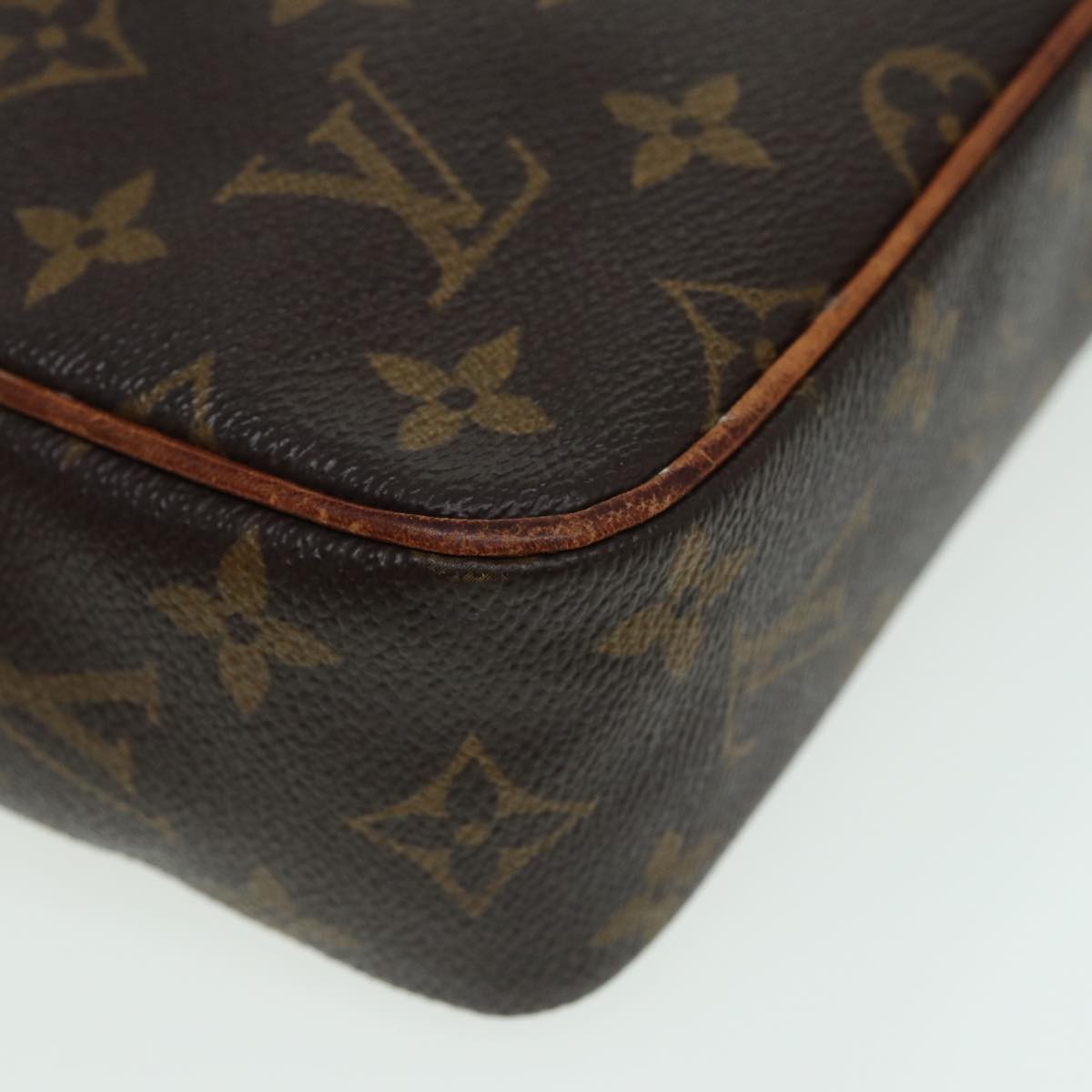 LOUIS VUITTON Monogram Compiegne 23 Clutch Bag M51847 LV Auth 78980