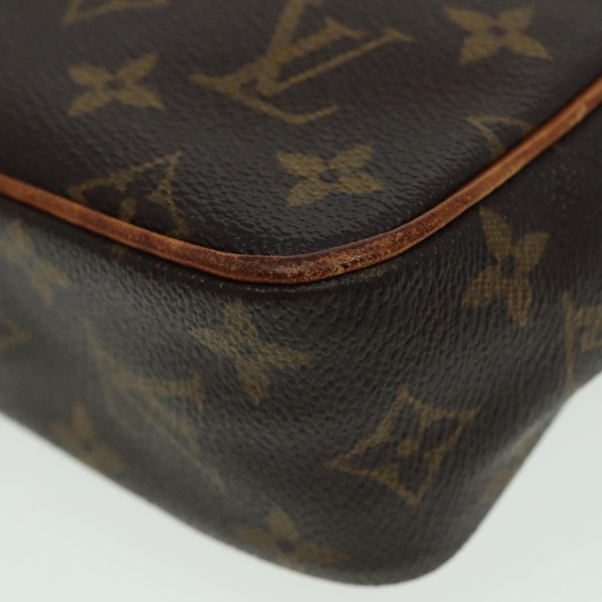 LOUIS VUITTON Monogram Compiegne 23 Clutch Bag M51847 LV Auth 78980