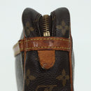 LOUIS VUITTON Monogram Compiegne 23 Clutch Bag M51847 LV Auth 78980-8