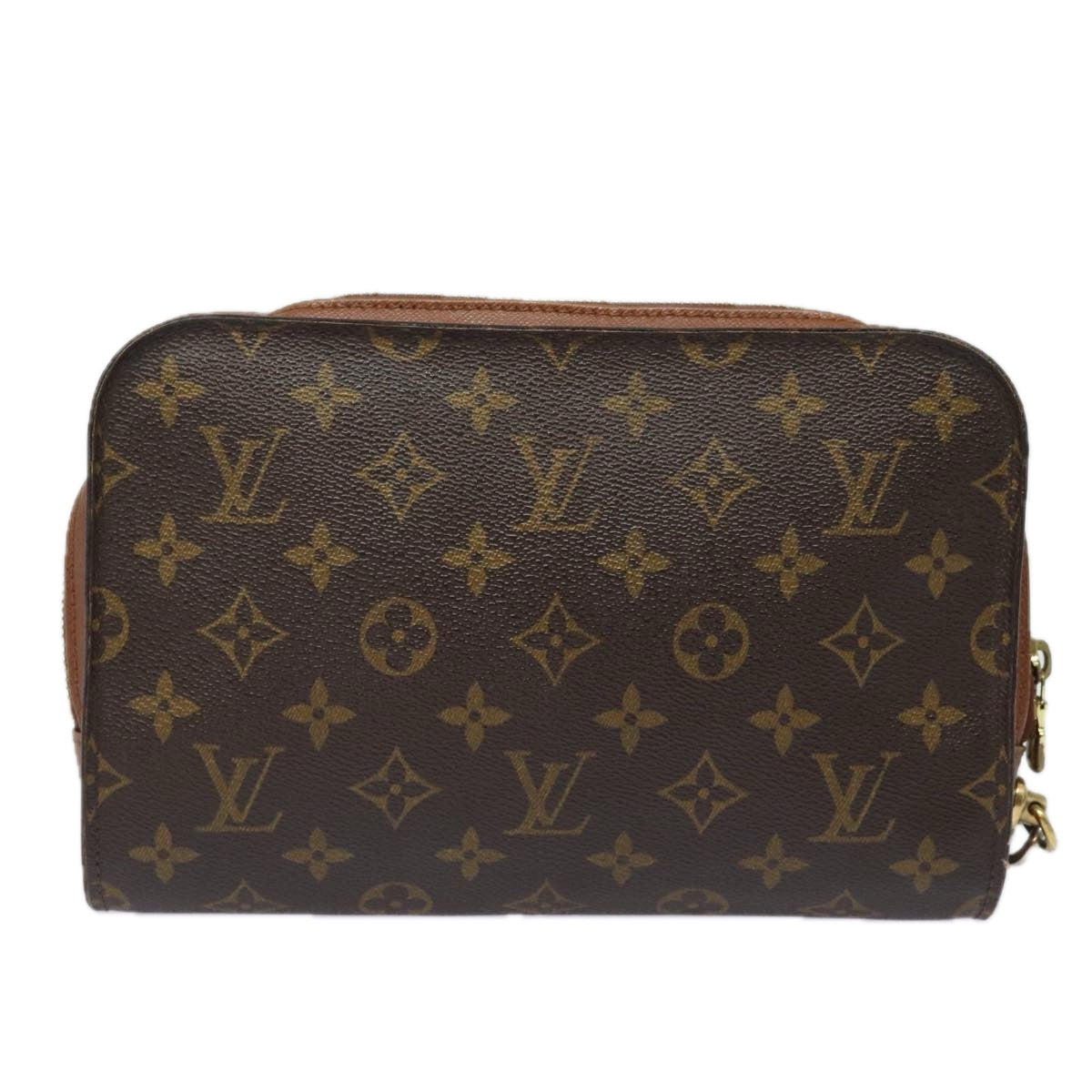 LOUIS VUITTON Monogram Orsay Clutch Bag M51790 LV Auth 78981