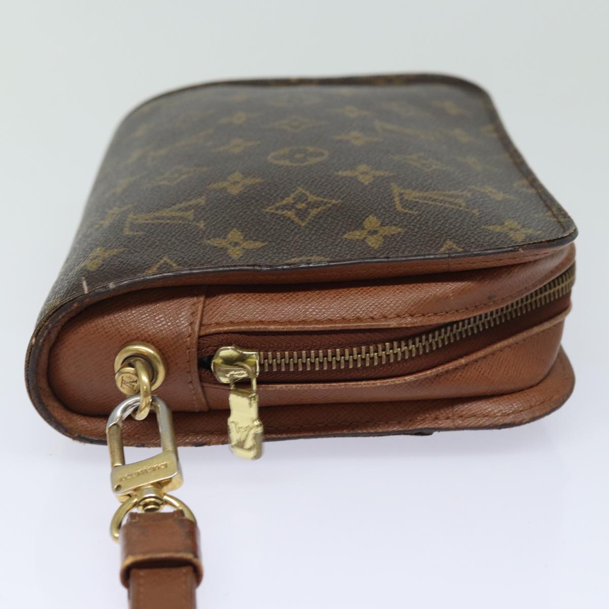 LOUIS VUITTON Monogram Orsay Clutch Bag M51790 LV Auth 78981