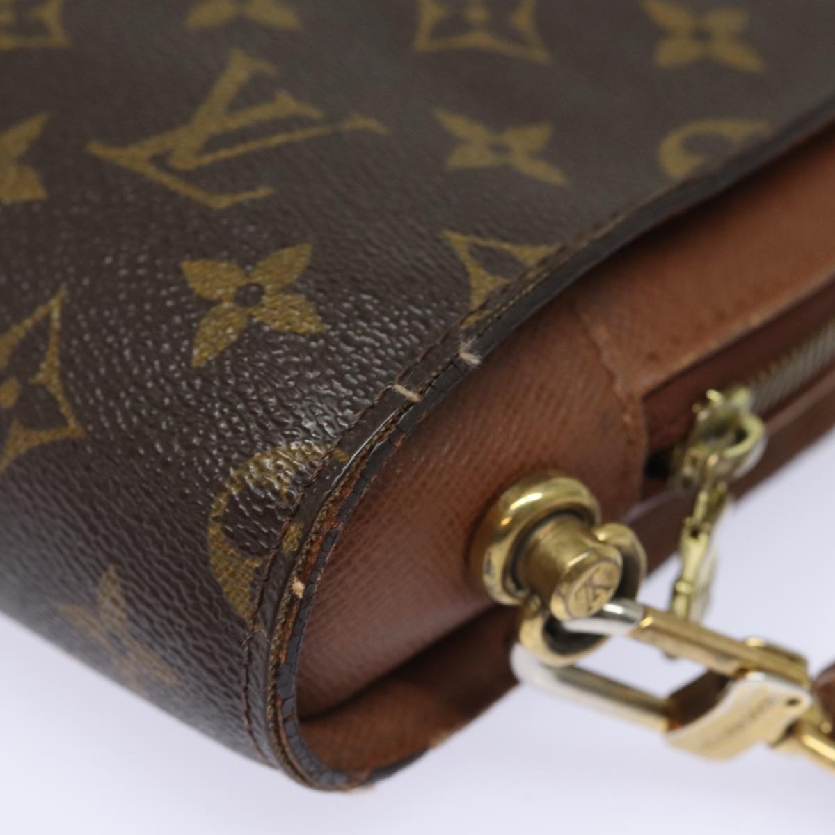 LOUIS VUITTON Monogram Orsay Clutch Bag M51790 LV Auth 78981