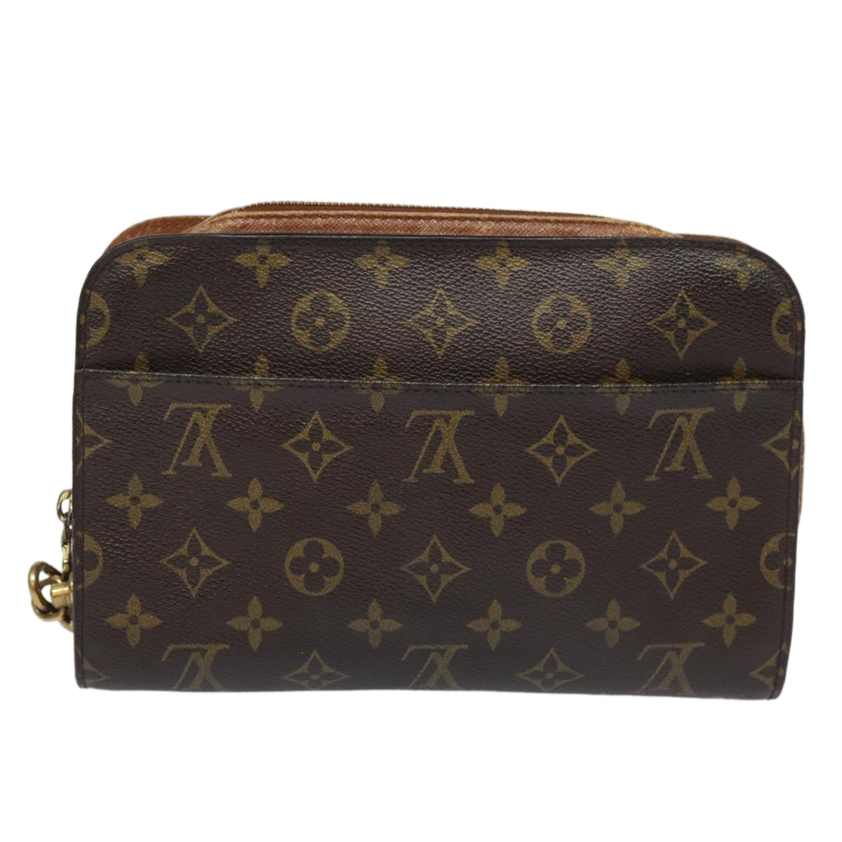 LOUIS VUITTON Monogram Orsay Clutch Bag M51790 LV Auth 78982