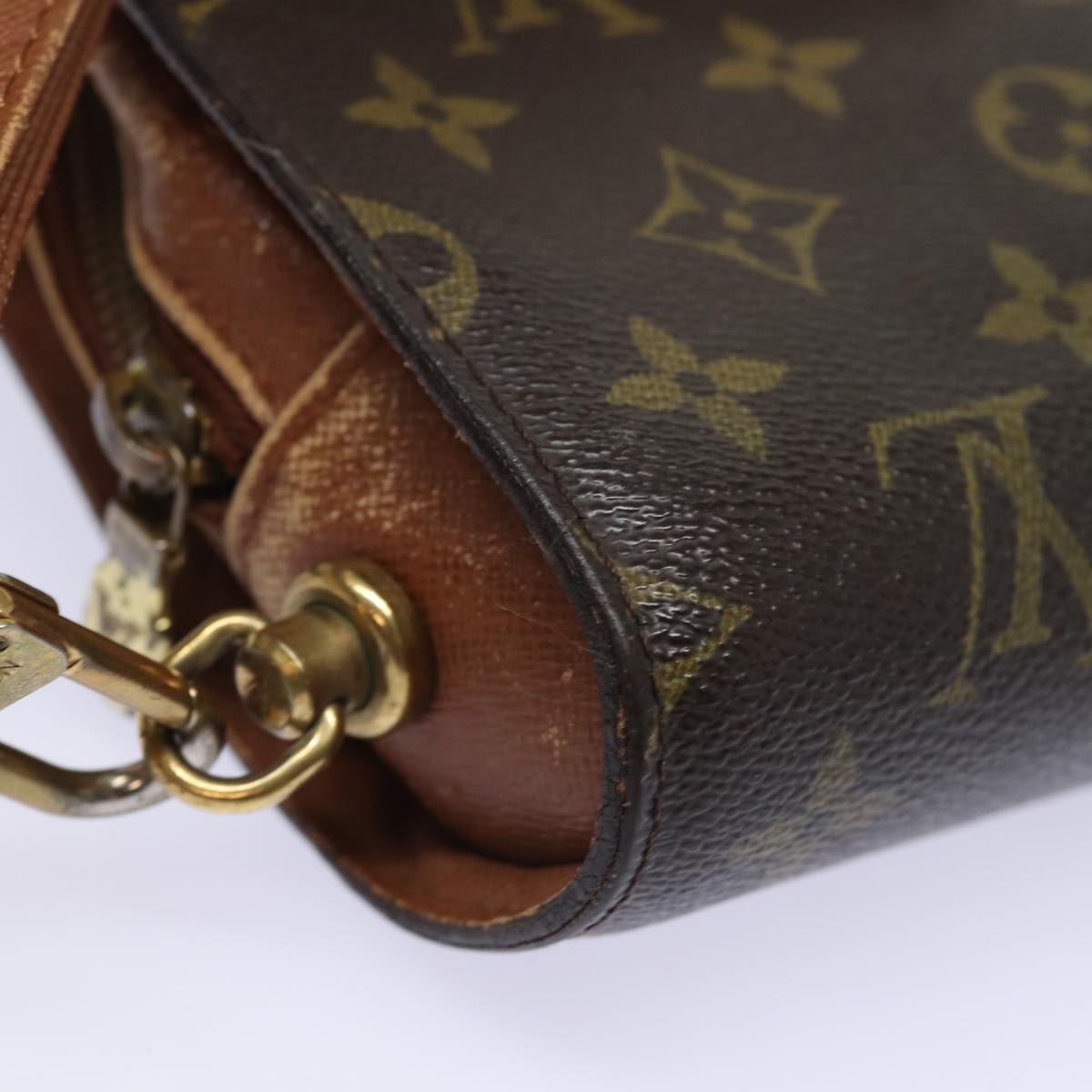 LOUIS VUITTON Monogram Orsay Clutch Bag M51790 LV Auth 78982