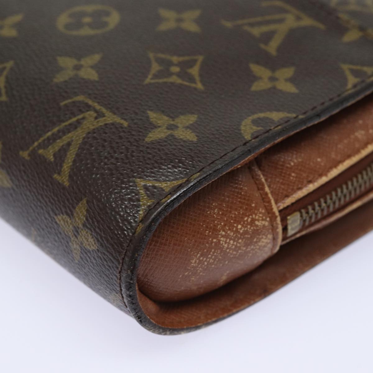 LOUIS VUITTON Monogram Orsay Clutch Bag M51790 LV Auth 78982