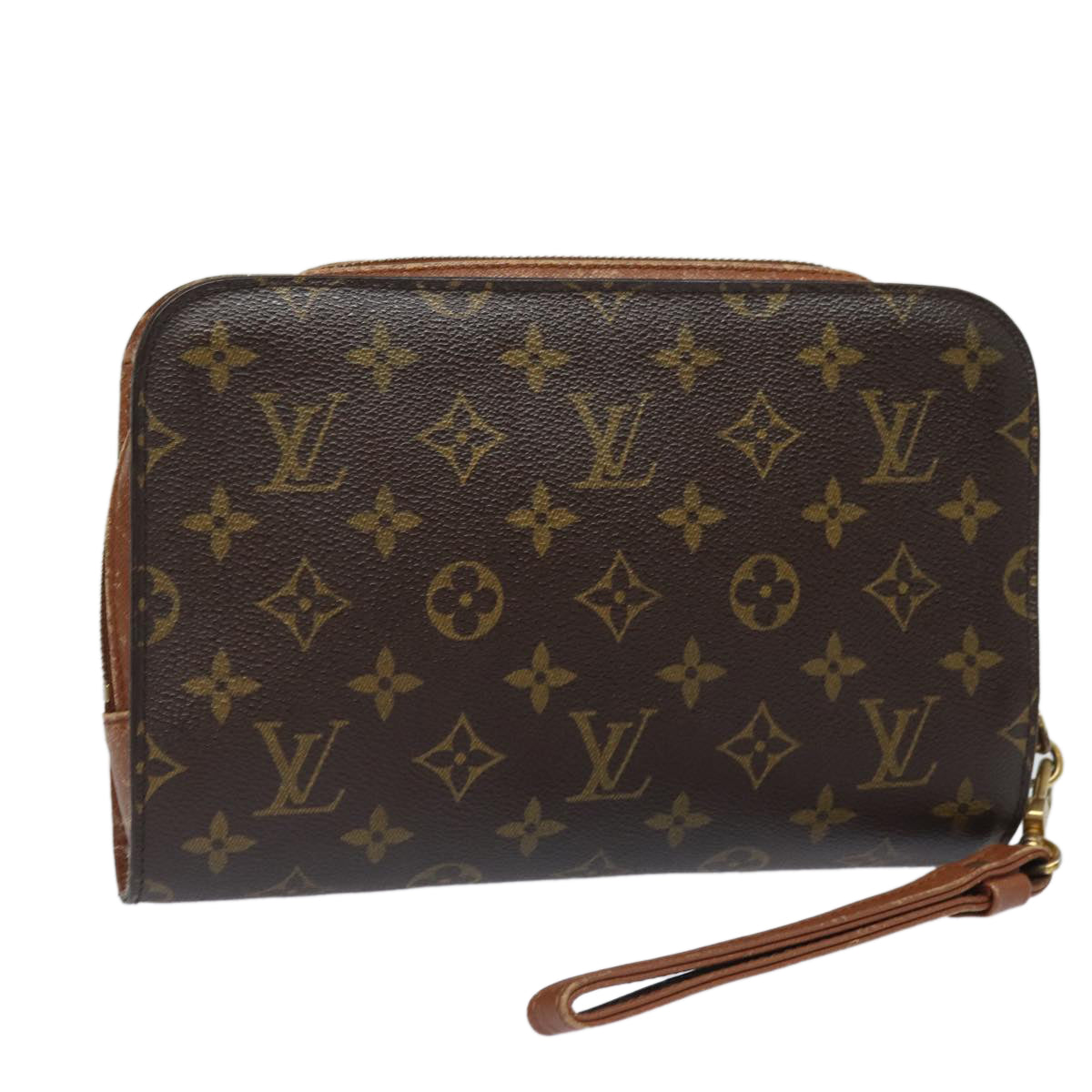 LOUIS VUITTON Monogram Orsay Clutch Bag M51790 LV Auth 78982